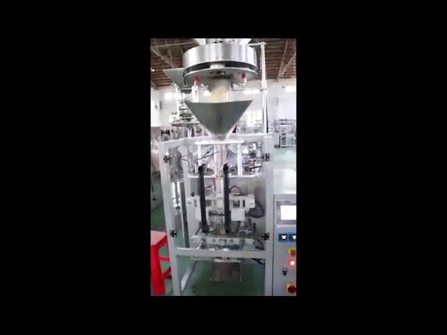 वॉल्यूमेट्रिक फिलर कप द्वारा खुराक चावल की चीनी पैकिंग मशीन कार्यक्षेत्र फार्म भरें सील मशीन